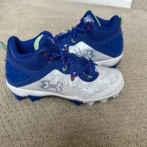 Under Armour Harper 8 Mid RM Kids Baseball Cleats